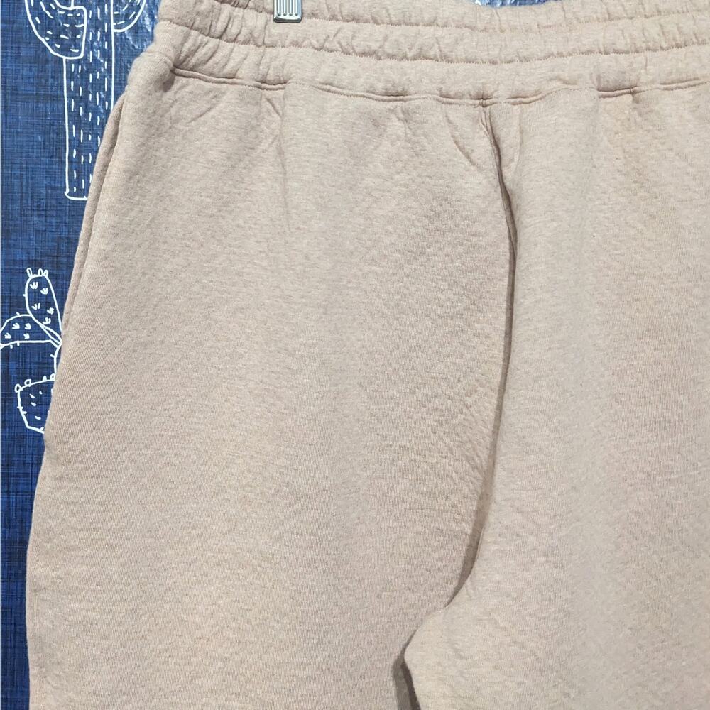 Lunya Restore Double Faced Pants Otium Tan Heather Women's Size XL - Picture 8 of 10